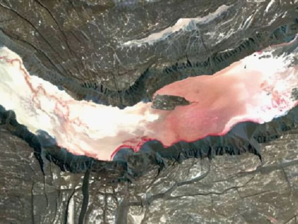 La NASA sobre el alarmante hallazgo de una mancha roja en África.