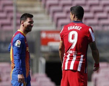 Barcelona y Atlético Madrid empataron sin goles en el Camp Nou
