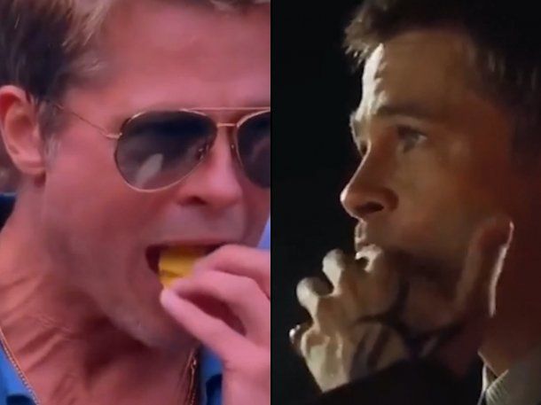 Deseo sexual oculto: por qué no podemos dejar de ver a Brad Pitt comiendo