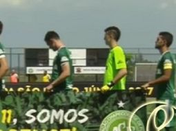 Los jugadores del Chapecoense Los jugadores del Chapecoense
