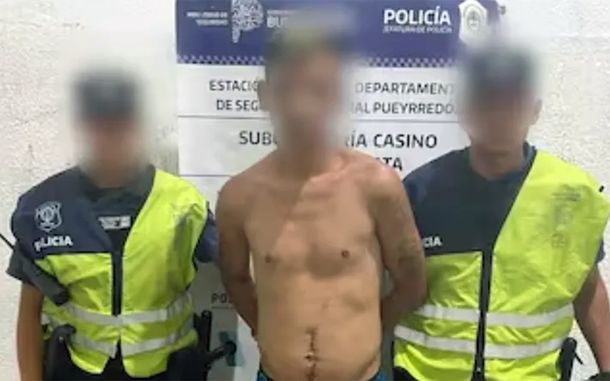 El abusador fue detenido poco después del aberrante hecho.