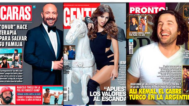 Mirá las tapas de revistas de esta semana