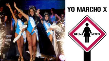 La actual Reina del Mar de La Feliz tuvo un entredicho con el colectivo Ni Una Menos La actual Reina del Mar de La Feliz tuvo un entredicho con el colectivo Ni Una Menos