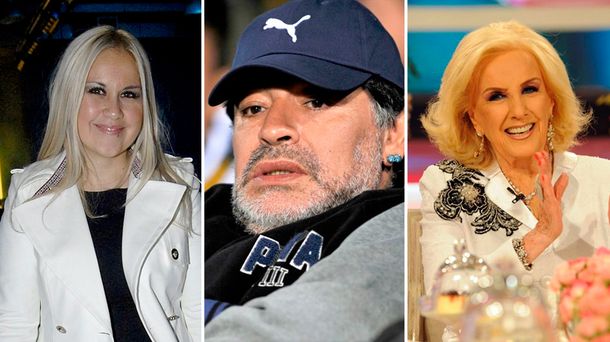 Verónica Ojeda, con mordaza legal para hablar de la intimidad con Maradona en lo de Mirtha