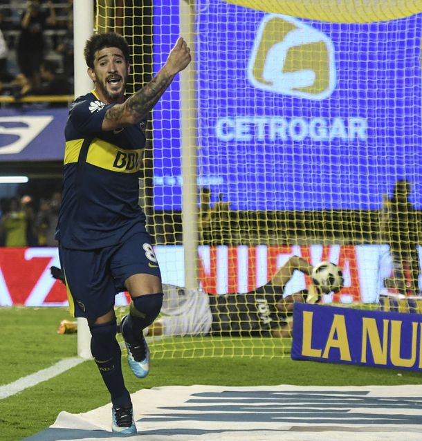 ¿A quién se lo dedicó? Pablo Pérez y un polémico grito tras el gol para la victoria de Boca