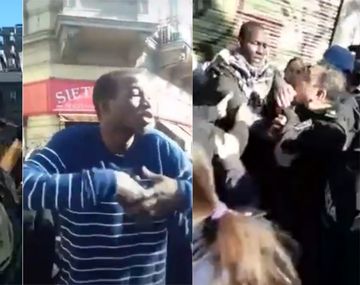 Represión a senegaleses en La Plata