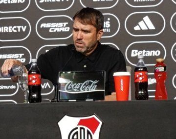 Chacho Coudet habló tras la derrota de River en el Superclásico.