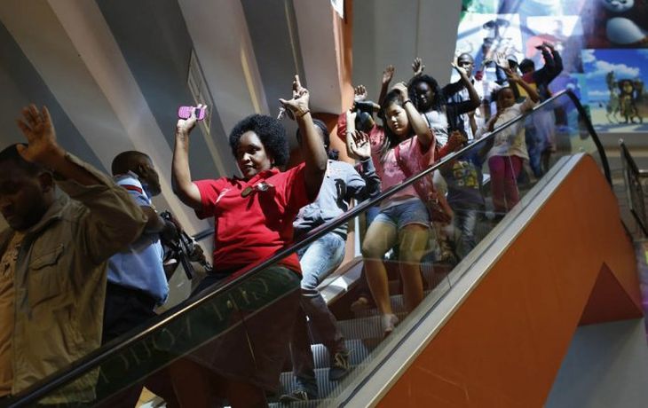 Difunden un nuevo video del tiroteo en el shopping de Kenia