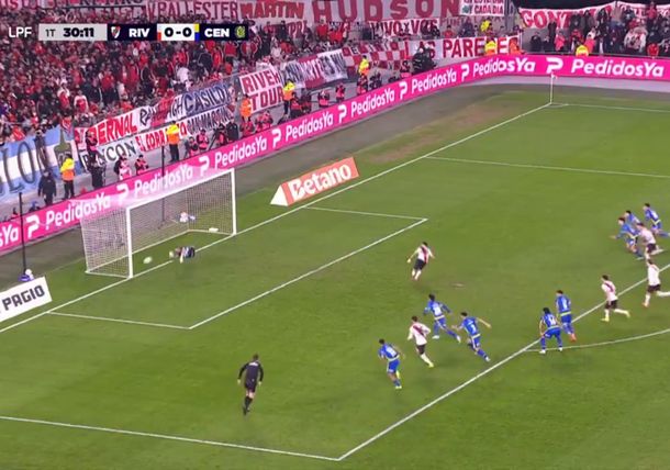Gonzalo Montiel desbloqueó una situación inédita en su carrera en el River vs. Rosario Central