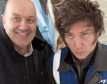 Federico Sturzenegger y Javier Milei.