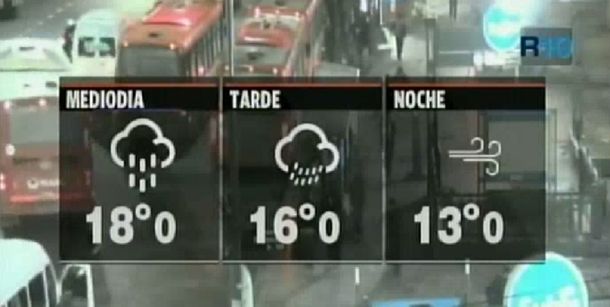 Rige un alerta por tormentas fuertes y lloverá durante el fin de semana