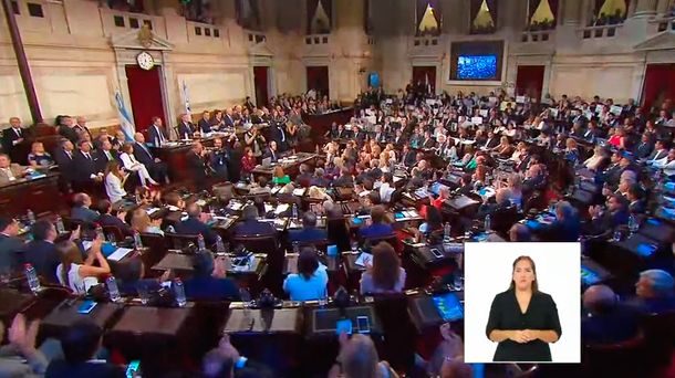 VIVO: Habla Macri en la apertura de sesiones ordinarias