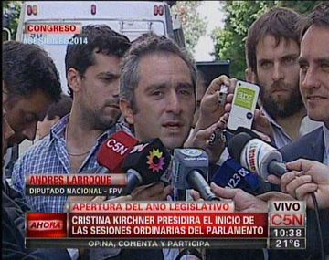 Larroque: Hay muchos compañeros con ganas de encabezar este proyecto