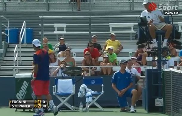 Insólito: ganó un game y el partido sin tocar la pelota