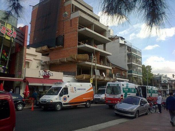 Villa Devoto: Seis obreros resultaron heridos al derrumbarse una obra