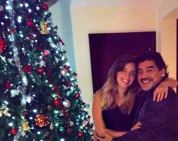 Dalma y Diego juntos en Dubai