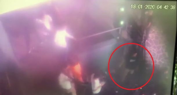 Imágenes de la cámara de seguridad de Le Brique&nbsp;