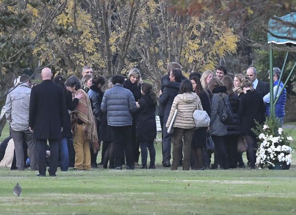 Máxima Zorreguieta en el entierro de su hermana Inés