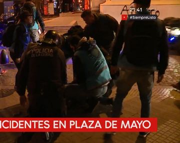 Varios detenidos tras la marcha a un año de la desaparición de Santiago Maldonado