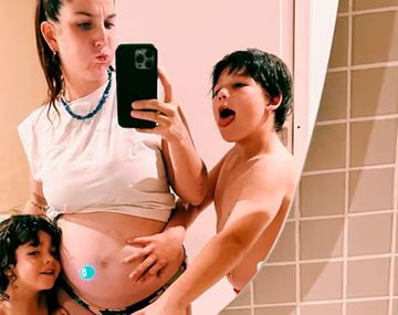 Juana Repetto compartió el video más personal de su embarazo: Decidí mostrarlo