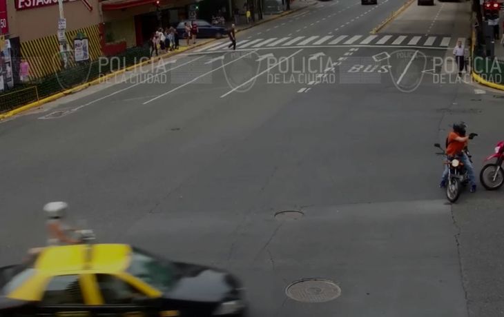 Miedo a la doctrina Chocobar: el mensaje viral del ciclista que atrapó a un motochorro