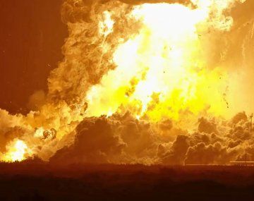 Falla en la empresa de Elon Musk: así explotó un cohete de SpaceX