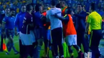 La Volpe en la Pelea entre Tigres y América de México La Volpe en la Pelea entre Tigres y América de México