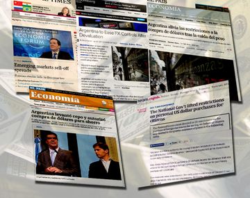 Cómo reflejaron los diarios del mundo el anuncio de la medida