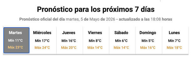 Vuelve el frío polar al AMBA. La temperatura de los próximos días, según el Servicio Meteorológico Nacional. Vuelve el frío polar al AMBA. La temperatura de los próximos días, según el Servicio Meteorológico Nacional.