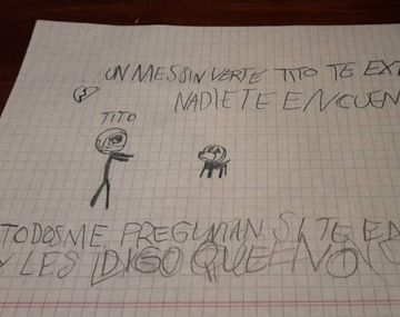 Un nene con autismo ofreció su bicicleta para que le devuelvan a Tito