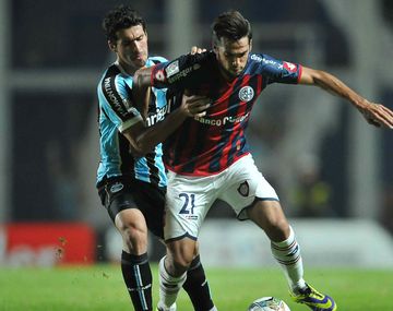 San Lorenzo venció a Gremio en la ida de los octavos de final por la Copa