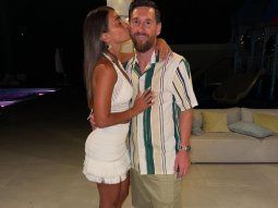 El tierno saludo de Antonela Roccuzzo a Messi en su cumpleaños: Viejito gruñón