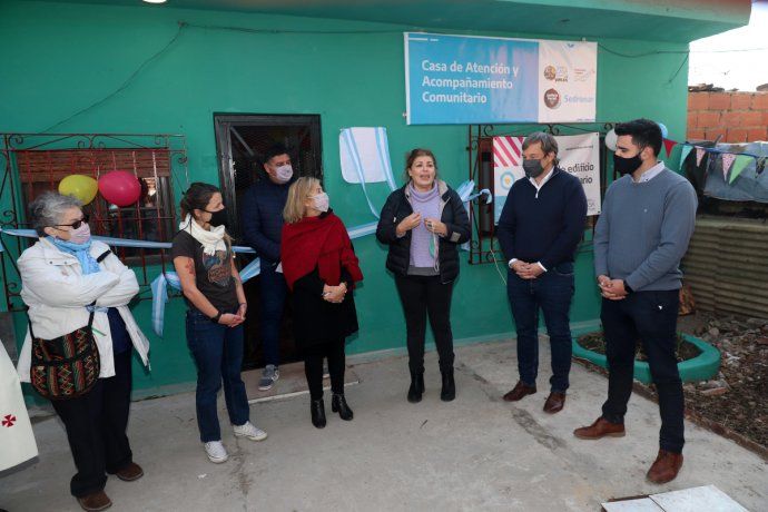 Torres: Hoy abrimos una nueva casa comunitaria en Almirante Brown y ya alcanzamos los 161 nuevos espacios
