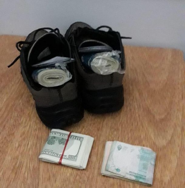 Un argentino quiso meter casi 40 mil dólares en Uruguay - Crédito: Armada de Uruguay