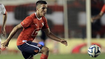 Alexis Zárate, cuando jugaba en Independiente. Alexis Zárate, cuando jugaba en Independiente.