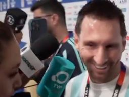 Si te saludo...: el gesto de Lionel Messi que emocionó a Sofi Martínez tras rumores Si te saludo...: el gesto de Lionel Messi que emocionó a Sofi Martínez tras rumores