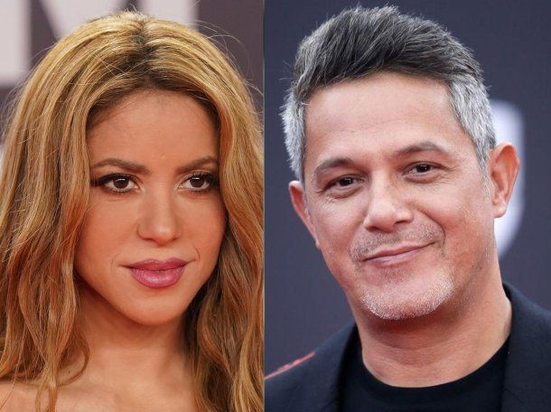 Shakira y Alejandro Sanz