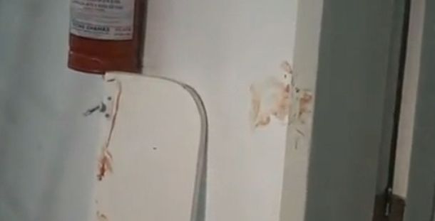 Así quedó el vestuario de Tigre tras los incidentes en la final de la Sudamericana