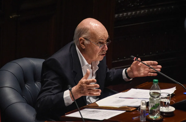 Enrique Rubio. senador por el Frente Amplio.