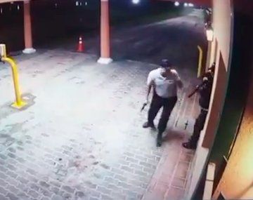 Delincuentes escaparon a los tiros tras robar en un country de San Vicente