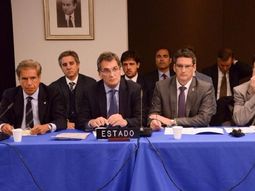 El secretario de DDHH, Claudio Avruj, durante la audiencia