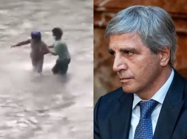 Desnudan al ministro de Economía de Nepal y lo tiran al río: Luis Caputo agradece no haber nacido en ese país