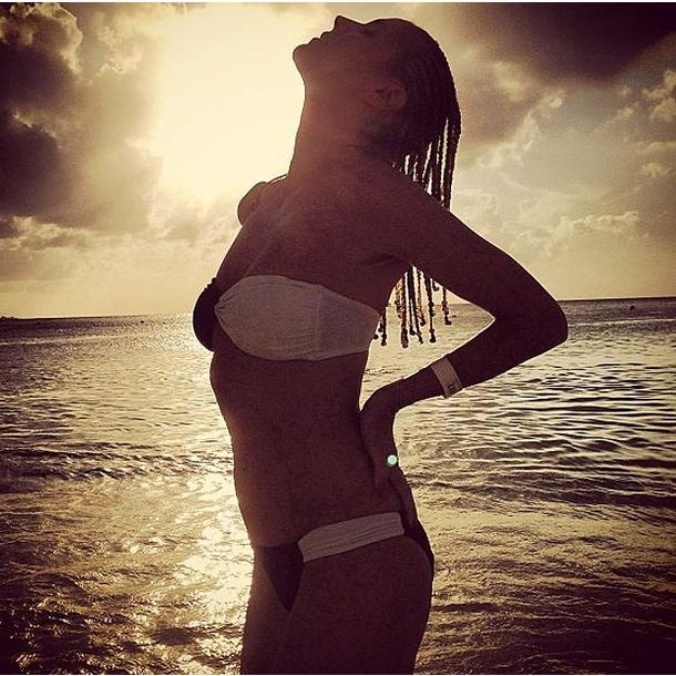 La modelo Heidi Klum deslumbró a lo Bo Derek