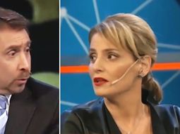 Feinmann y Manguel se cruzaron al aire Feinmann y Manguel se cruzaron al aire