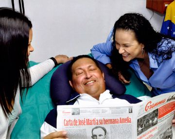 Venezuela difunde las primeras fotos de Chávez en Cuba