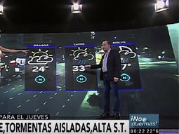 Pronóstico del tiempo del jueves 23 de febrero de 2017 Pronóstico del tiempo del jueves 23 de febrero de 2017