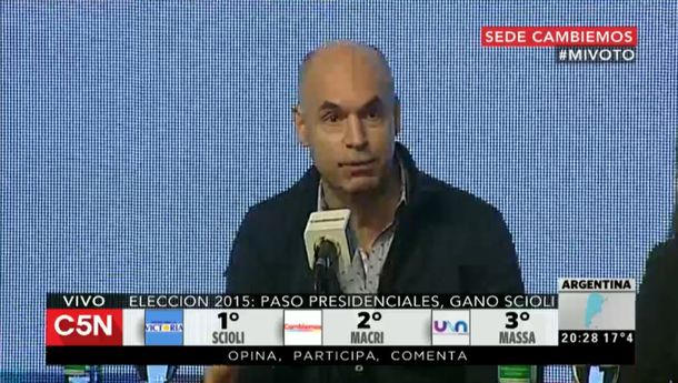 El PRO dice que la votación es reñida y que se está consolidando un cambio