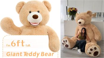 san valentin: cuanto cuesta el oso gigante que lionel messi le regalo a antonela roccuzzo san valentin: cuanto cuesta el oso gigante que lionel messi le regalo a antonela roccuzzo