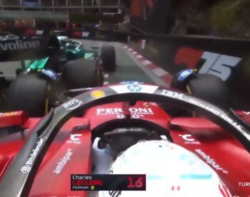 Stroll le cruzó el auto a Leclerc y le provocó una rotura a Ferrari