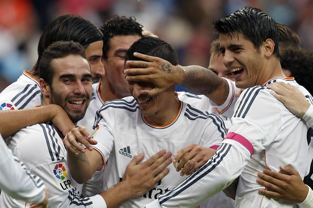 Un gol de Di María le dio la victoria al Real ante Málaga